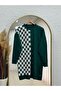 Sabiser Half Square Cold Thread Tunic-Sy3376 Green - 2