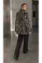 Premium Women's Faux Fur Blazer Jacket with Double Buttons, Slit at the Back, Lined and Furry - 5