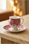 Elise 6-Person Porcelain Coffee Cup Set - 90 ml - 4