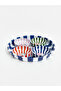 Lcw Home Mixed Fish Printed Metal Tray and Bowl Set - 2