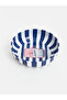 Lcw Home Mixed Fish Printed Metal Tray and Bowl Set - 5