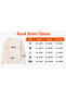 Women's U-Neck Long Sleeve Princess Sleeve Snap Button Cotton Ribbed Flexible Casual White Knitwear Sweater - 4