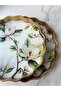 Antique Wood Look Glass Tray Set of 2 Sarissa Tree - 3