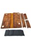 DIY Truva Magnetic Leather Wallet Making Kit, DIY Handmade Wallet Card Holder Kit with 10 Card Holders and Phone Compartment - 2