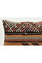 Handmade Vintage Throw Pillow Cover Made from Old Kilim, Wool, 30X50 cm - 2