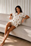Women's Plain Cotton Homewear Snow White Pajama Set