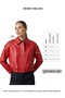 Dark Brown Genuine Leather Oversized Women's Jacket with Cropped Belted Shoulder Epaulet Detail - 7