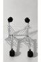20cm Wheeled Flamingo Silver Iron Luxury Center Table Smart Coffee Table Wheel Table Seat Foot - 3