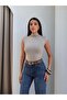 Belted Cuffed Cut-Off Orj Jeans - 3