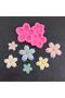 Silicone Candle Mold Candy Dough Mold Multiple Flower Mold - 7