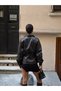 Premium Belted Faux Leather Women's Jacket - 2