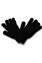 Unisex Full-Fingered Black Colored Knitwear Gloves - 4