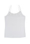 Women's 4-Pack 100% Cotton Transfered Ribbed Lace Strap Tank Top - 4