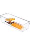 E Design Line Plastic Kitchen Drawer Organizer for Cutlery, Divided Storage Case for Silverware, Utensils, and Spoons - 3
