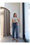 Boyfriend Suede Belted Jean - 2
