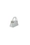 Duki Daso White Women's Hand and Shoulder Bag - Daily Handbag with Gold Detail |   Summer T8452 White Single - 6
