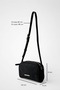 Suede Lisbon Adjustable Long Strap Zippered Cross-Use Mini Shoulder Bag - 3