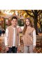 Pulled Pocket, Ribbed, Embroidered Children's College Coat / School Coat - 2