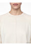 Lcw Modest Beige Soft Touch Oversize Women's Sweatshirt Tunic - 3