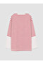 Lcw Modest Red Crew Neck Striped Women's Tunic - 3