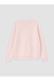 Alita City Xside Pink Oversize Women's Thick Sweatshirt with a Difference - 6