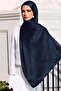 Modest Shawl - Dark blue - 5