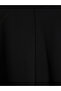 Lcw Modest Black Soft Touch Oversized Women's Sweatshirt Tunic - 6
