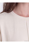Lcw Modest Beige Soft Touch Women's Sweatshirt Tunic - 3