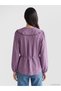 Two Mt Shop Quality Lcw Everyday Purple Baby Collar Modal Blend Women's Shirt Tunic - 4