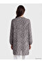 Lcw Grace Gray Judge Collar Patterned Women's Shirt Tunic - 4