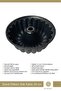 Granite Cast Cake Mold Sliced 24 cm - 4
