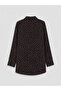 Lcw Everyday Brown Polka Dot Women's Shirt Tunic - 5