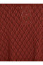 Lcw Everyday Orange Openwork Short Sleeve Women's Knitwear Sweater - 7