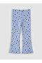 Blue Floral Spanish Style Girls' Leggings 2-Piece Set - 5