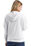 Hanes Women's Jersey Zipper Hooded Sweatshirt, Dark Brown Color, Size Xxl, Very High Collar - 2
