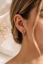Rose Spider Figured Xuping Hoop Earrings - 3