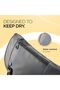 Stylo Premium 14 Inch Gray Color Sling Bag I Water Resistent Polyester I Stylish Zipper Pockets and Compartments | Two Small Pockets - 5