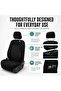 Fh Group Car Seat Covers Universal Fit, Low Back Front Seat Covers, Cushion Compatible - 5