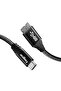 كابل USB C إلى Micro B 3.0، سرعة 5 جيجابت في الثانية (3 أقدام، أسود)