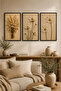 Frame-Looking Daisy Bouquet Painting Set - Wall Decoration for Living Room, Bedroom, Office, Kitchen - 2