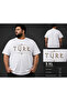 Unisex Oversize T-Shirt Türk Printed 100% Cotton T-Shirt Large Size Comfortable Fit