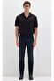 M0042227245 Jake Black Gabardin Jean Men's Jeans Dark Blue - 3