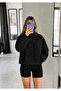 Floral Embroidered Snap Button Bomber Jacket - 5