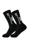 Wak Anti-Slip Football Basketball Tennis Men's Sports Socks, Black, Non-Slip Sock Sole, Seamless and Perfumed, High Quality