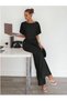 Ambra Sereni Tasarım Office - Casual Double Linen Women's Set -Do345675