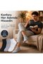 Men's Short Socks 6-Pack |   80% Cotton Seamless Toe, Breathable, Black Gray White - 4