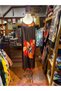 Brown Poppy Patterned Strappy Bohemian Dress - 4