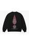 Unisex 3 Thread Threaded 100% Cotton Oversize Hoodless Printed Sweatshirt