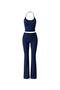 Rope Strap Blouse Wide Leg Trousers Women's Two-Piece Set 52135015 - 3