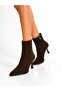Short Pointed Heel Boots